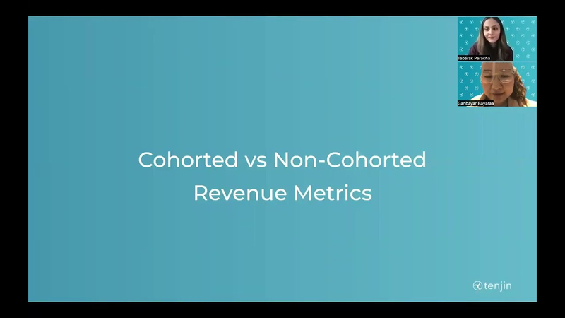 Cover of Cohorted vs Non-Cohorted Revenue Metrics in Tenjin
