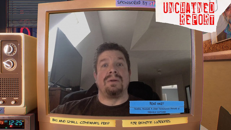 Cover of Big and Small Companies Setting up for Remote Workers | Unchained Report
