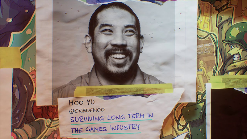Cover of Surviving Long Term in the Game Industry with Moo Yu | GDuX.me 2020