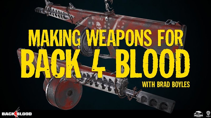 Cover of LIVE | Making Weapons for Back 4 Blood with Brad Boyles