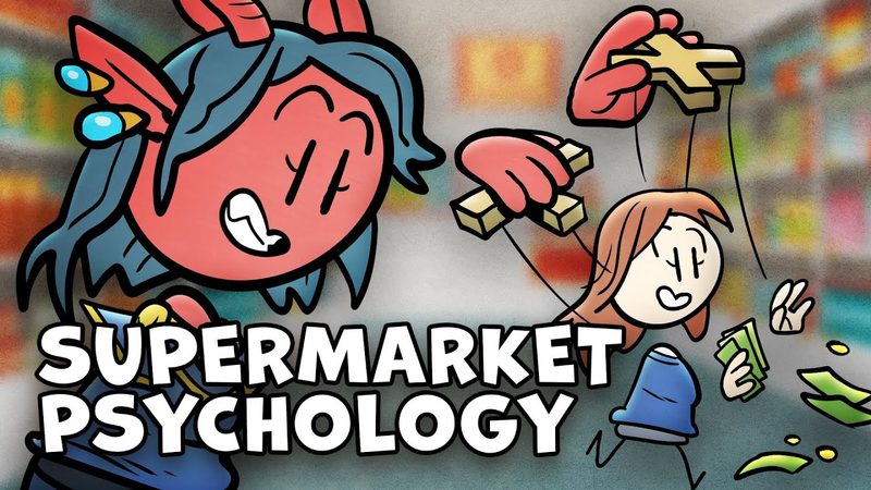 Cover of How Video Games Use Supermarket Psychology - Extra Credits