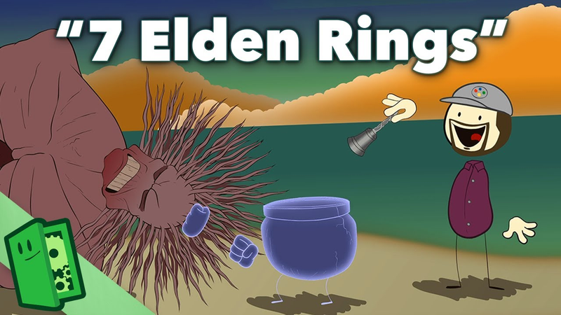 Cover of 7 Elden Rings - Parody Animated Music Video