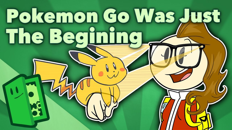 Cover of Pokemon Go Was Just The Beginning - Our Augmented Reality Future - Extra Credits