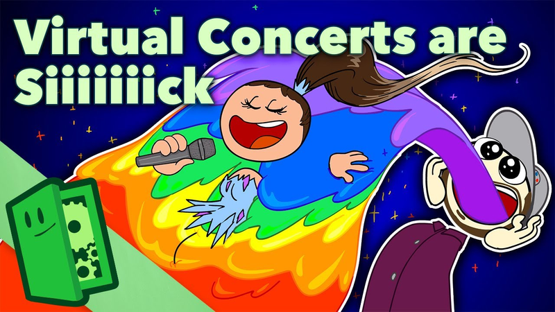 Cover of Ariana Grande's Fortnite Concert - Extra Credits