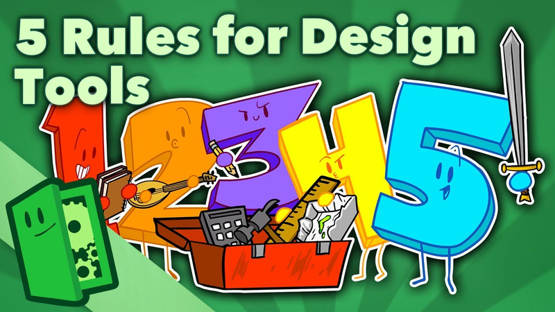 Cover of 5 Rules for Design Tools - Developing RPG and Tabletop tools for other people to be creative!