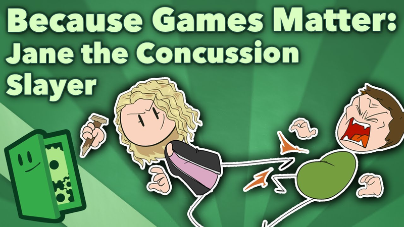 Cover of Because Games Matter - Jane the Concussion Slayer - Extra Credits