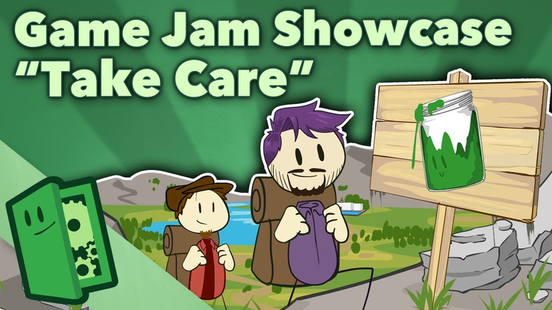 Cover of Game Jam Showcase - ep 6 - Take Care - Extra Credits