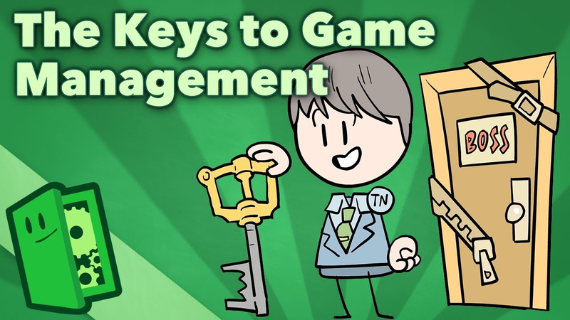 Cover of The Keys to Game Management - Management Culture Around the World - Extra Credits