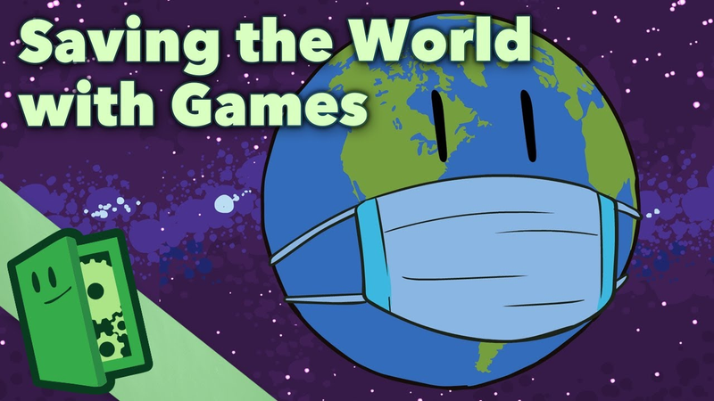 Cover of Saving the World with Games - Citizen Science and More - Extra Credits