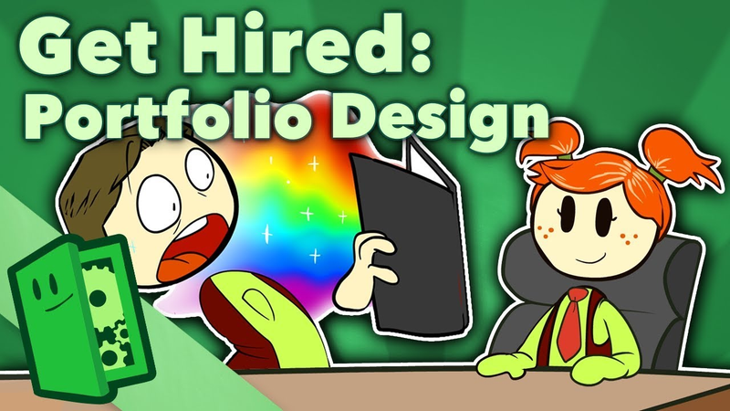 Cover of Get Hired: Portfolio Design - How to Build a Portfolio - Extra Credits Game Design
