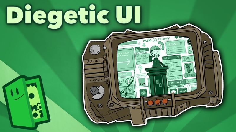 Cover of Diegetic UI - Realistic, or Distracting? - Extra Credits