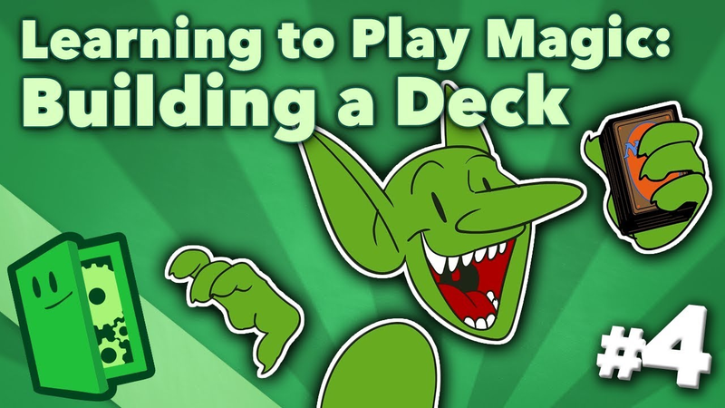 Cover of Learning to Play Magic - Part 4 - Building a Deck - Extra Credits