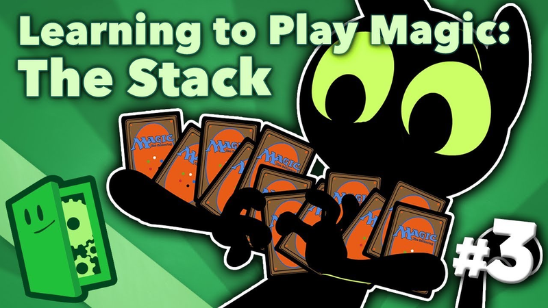 Cover of Learning to Play Magic - Part 3 - The Stack - Extra Credits