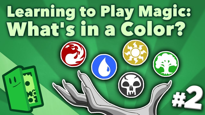 Cover of Learning to Play Magic - Part 2 - What's in a Color? - Extra Credits