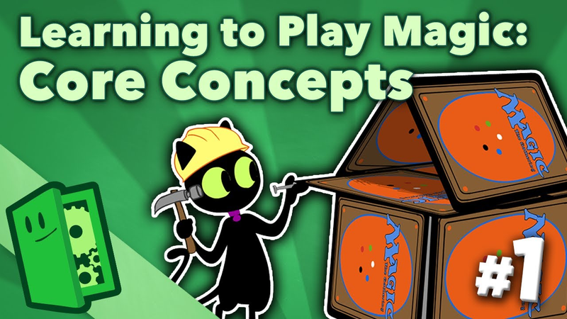 Cover of Learning to Play Magic - Part 1 - Core Concepts - Extra Credits