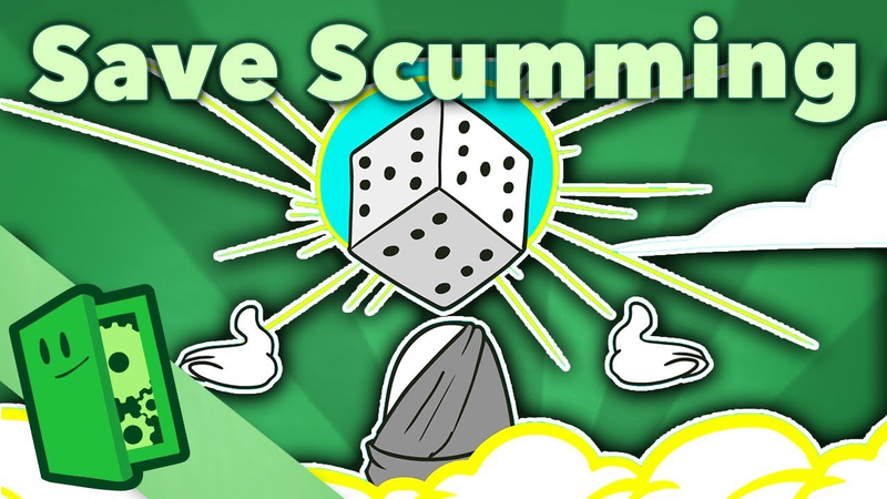 Cover of Save Scumming - The Game Design of Save Systems - Extra Credits