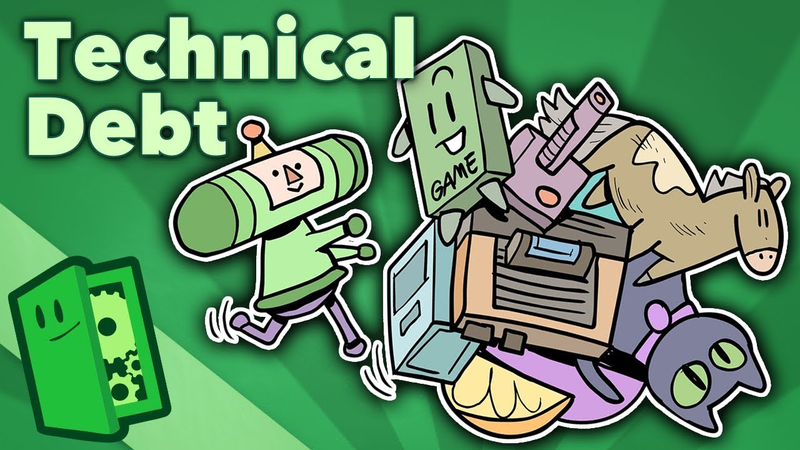 Cover of Technical Debt - Improving the Production Pipeline - Extra Credits
