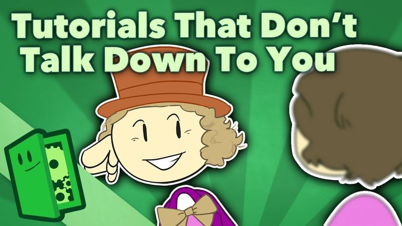 Cover of Tutorials That Don't Talk Down To You - Context Sensitive Design - Extra Credits