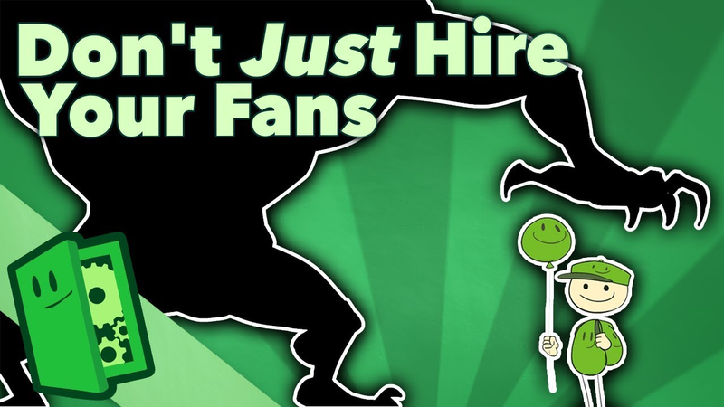 Cover of Don't Just Hire Your Fans - Creating a Good Design Team - Extra Credits