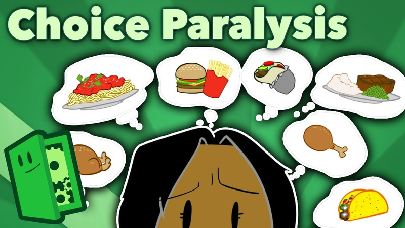 Cover of Choice Paralysis - Too Much of a Good Thing - Extra Credits