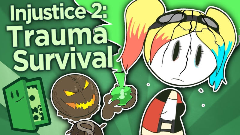 Cover of Injustice 2: Trauma Survival - Harley Quinn's Greatest Fear - Extra Credits