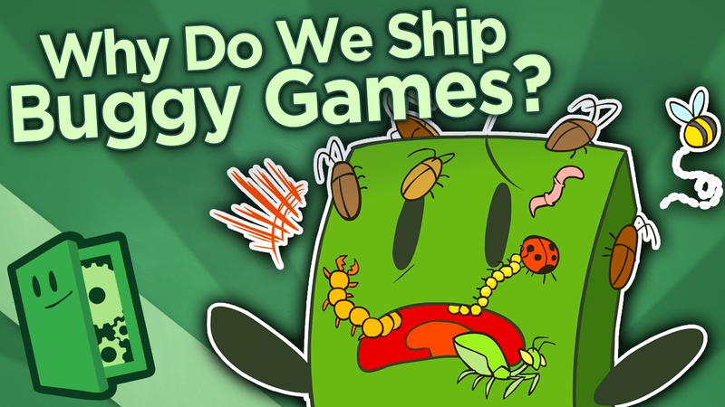 Cover of Why Do We Ship Buggy Games? - A Look Behind the Scenes - Extra Credits