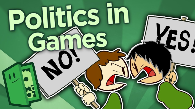Cover of Politics in Games - All Media is Political - Extra Credits