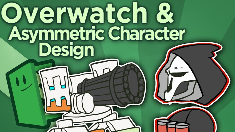Cover of Overwatch and Asymmetric Character Design - The Challenge of Varied Playstyles - Extra Credits