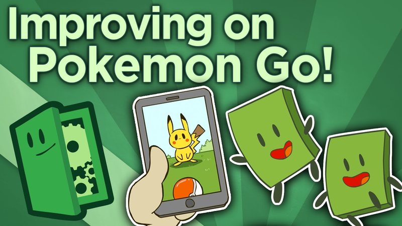Cover of Improving on Pokemon GO - Making Better Augmented Reality Games - Extra Credits
