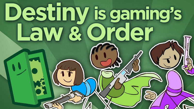 Cover of Destiny is Gaming's "Law & Order" - Video Game Comfort Food - Extra Credits
