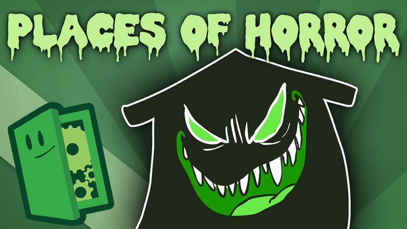 Cover of Places of Horror - The Secrets of Scary Settings - Extra Credits