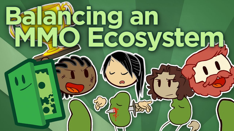 Cover of Balancing an MMO Ecosystem - Getting a Mix of Player Types - Extra Credits