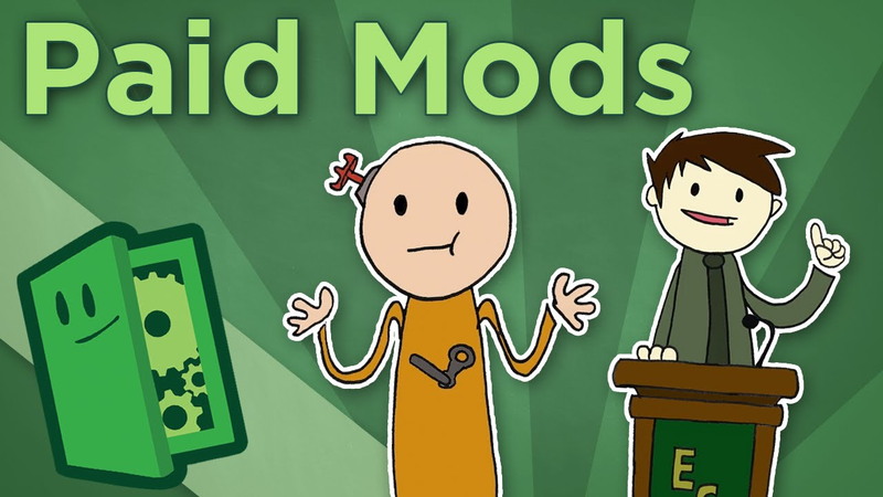 Cover of Paid Mods - Should Game Mods be Sold? - Extra Credits