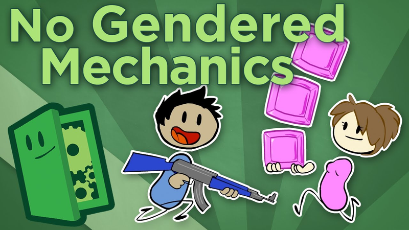 Cover of No Gendered Mechanics - How Genre Stereotypes Limit Games and Players - Extra Credits