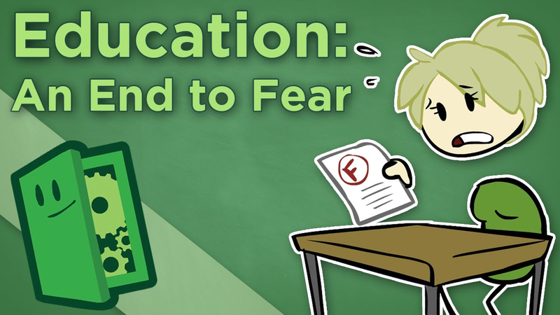 Cover of Education: An End to Fear - Why Students Hate Homework - Extra Credits