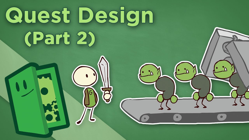 Cover of Quest Design - II: How to Create Interesting MMO and RPG Quests - Extra Credits