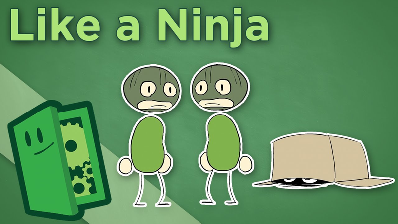 Cover of Like a Ninja - What Makes a Good Stealth Game - Extra Credits