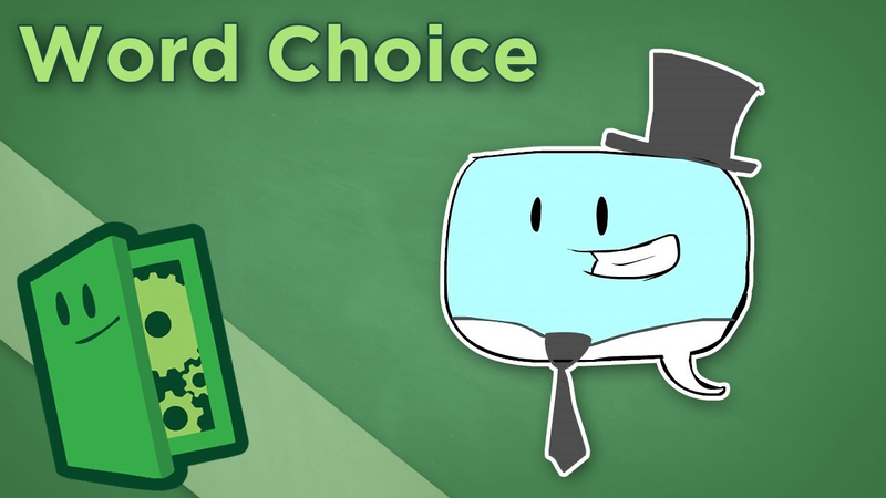 Cover of Word Choice - How to Handle Exposition in Games - Extra Credits