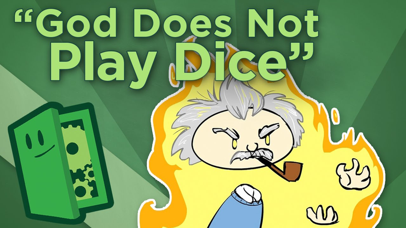 Cover of God Does Not Play Dice - The Danger of Unquestioned Belief - Extra Credits
