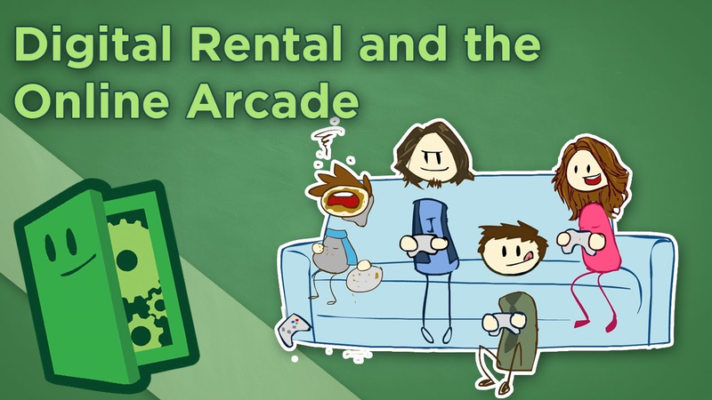 Cover of Digital Rentals and the Online Arcade - How Will We Buy Games in the Future? - Extra Credits