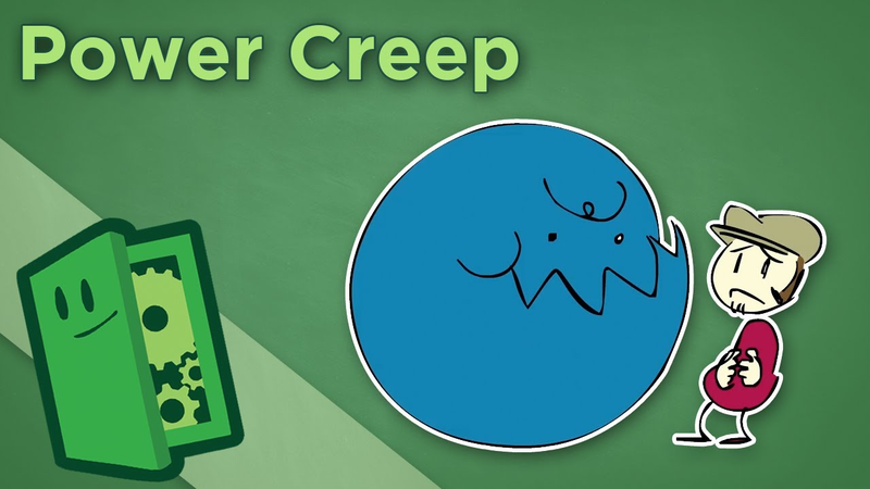 Cover of Power Creep - The Trouble with Expansions and Time - Extra Credits
