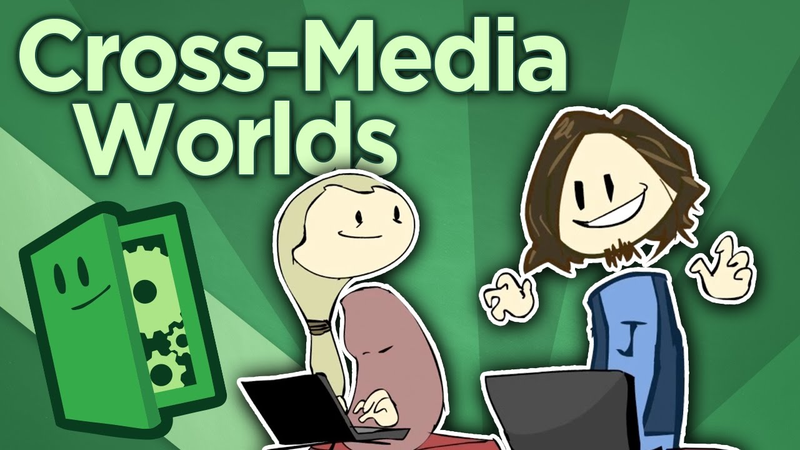 Cover of Cross-Media Worlds - Connecting Across Games, Film, Books, and More - Extra Credits