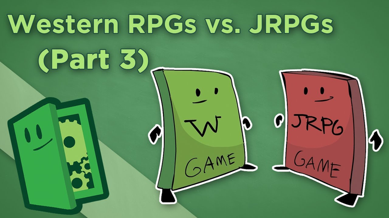 Cover of Western & Japanese RPGs - III: Why Are Western RPGs More Popular? - Extra Credits