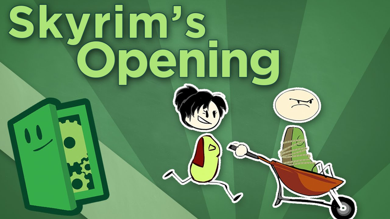 Cover of Skyrim's Opening - How NOT to Start a Game - Extra Credits
