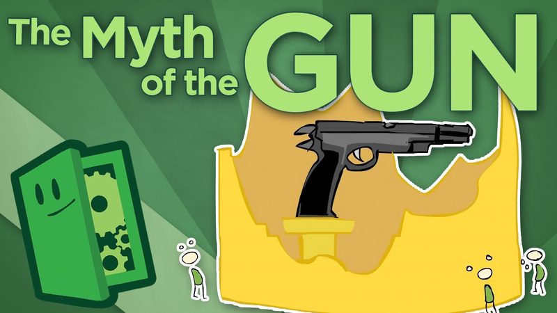 Cover of The Myth of the Gun - Why America Loves FPS Games So Much - Extra Credits