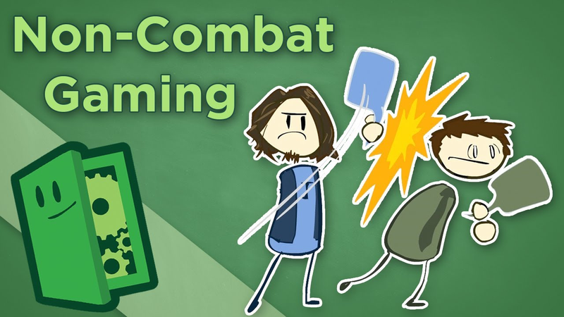 Cover of Non-Combat Gaming - How to Make Social Mechanics Fun - Extra Credits