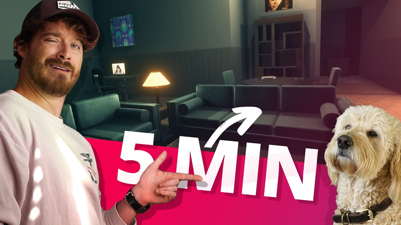 Cover of How To Make A 3D Game In 5 Minutes (Unity Tutorial)
