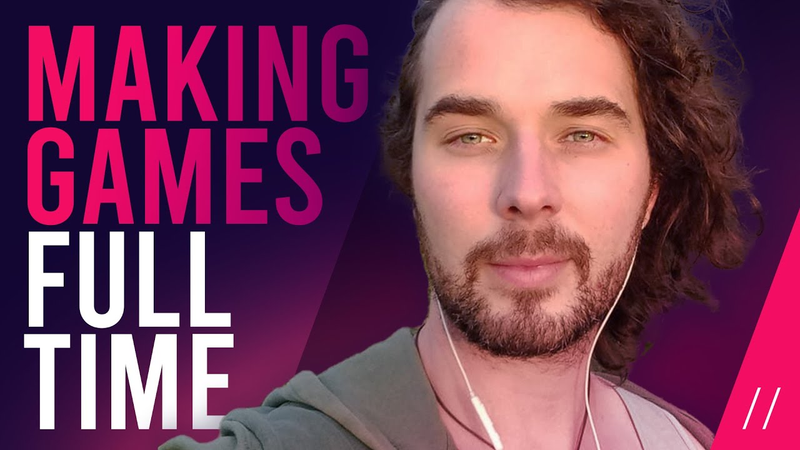 Cover of Making 90s Games Full Time — Full Time Game Dev Podcast Ep. 004
