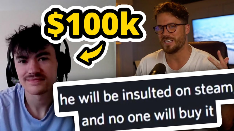 Cover of His Indie Game FLOPPED... Then It Made $100k!