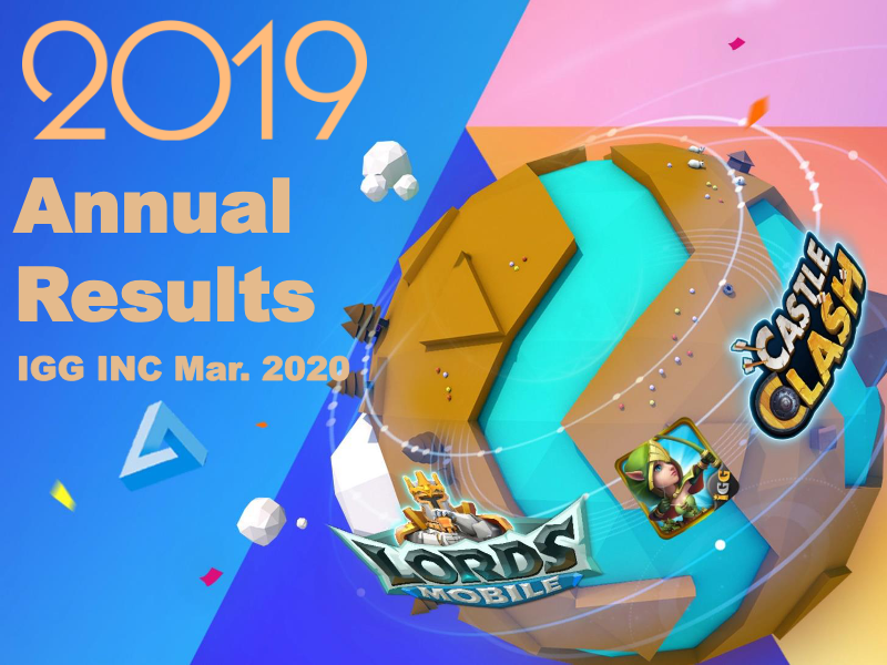 Cover of IGG Annual Results 2019